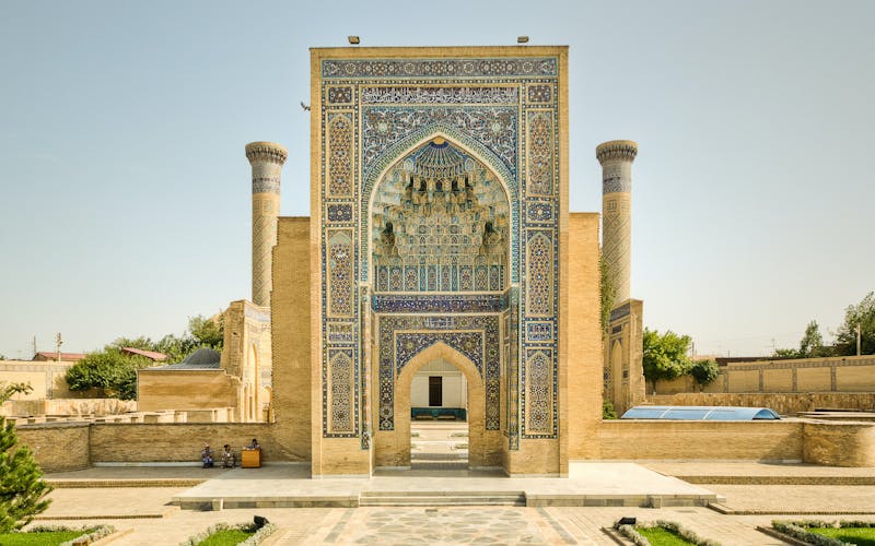 Gur Emir-Mausoleum in Samarkand 