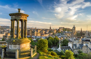 Blick über Edinburgh