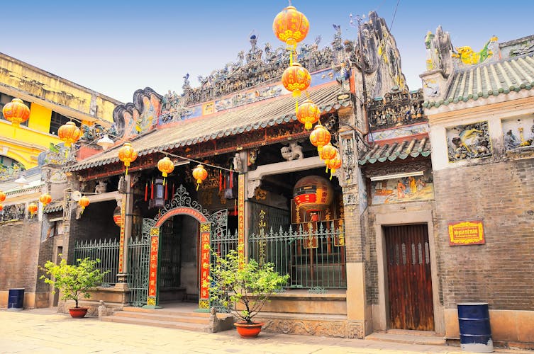 Thien hau Tempel Ho Chi Minh Stadt Vietnam