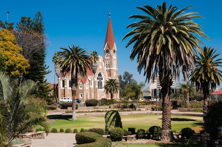 Christuskirche Windhoek NamibiaAfrican Explorer Lernidee