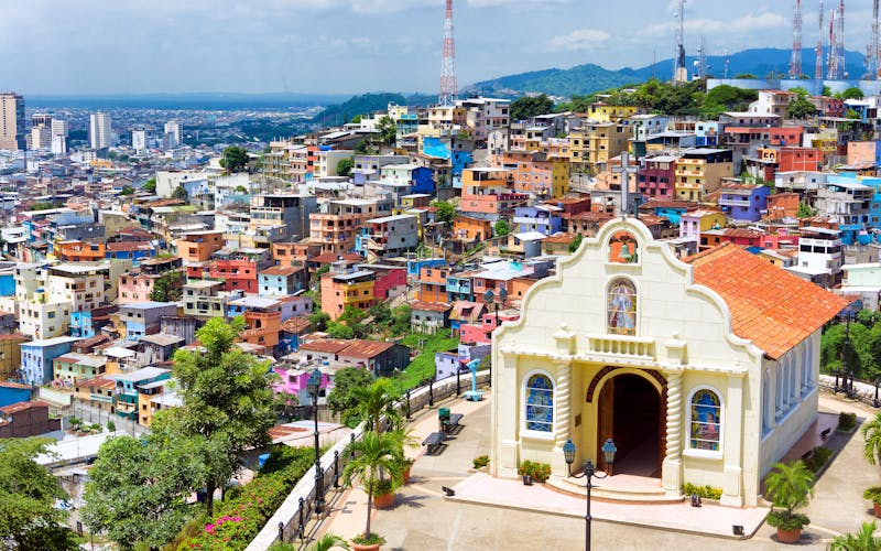 Blick auf Guayaquil