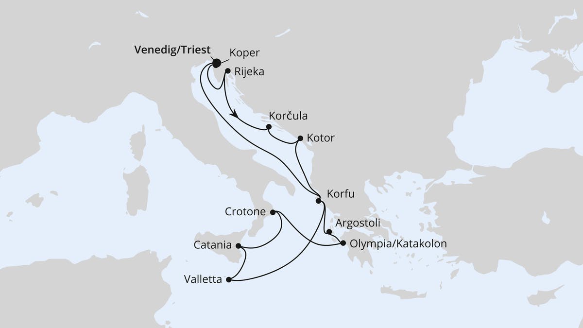 AIDA PREMIUM All Inclusive Sommer 2025 - AIDAblu - Adria 