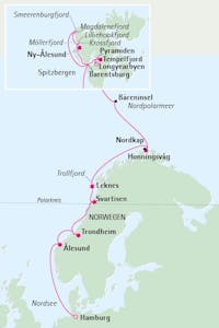 MS Hamburg Spitzbergen Eis