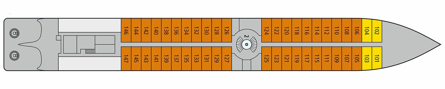 A-ROSA RIVA - A-ROSA - Deck 1 (Deck 1)