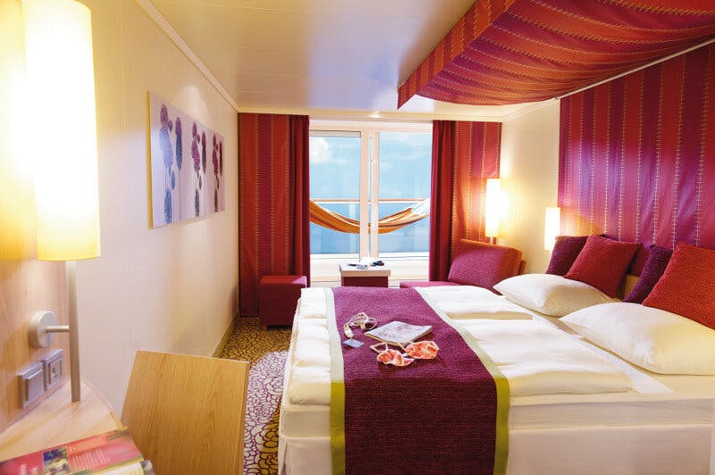 AIDAblu - AIDA Cruises - Panorama-Balkonkabine (BP)