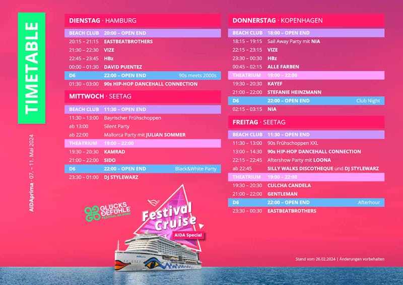 Festival Cruise