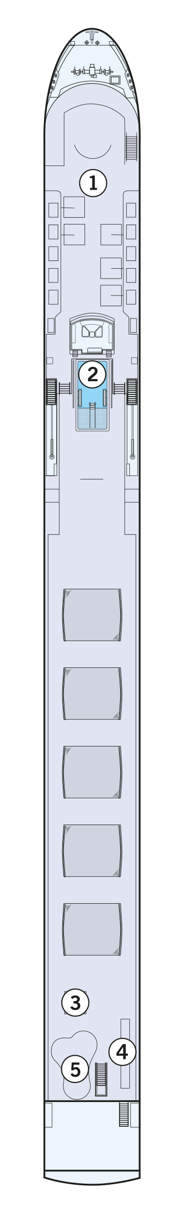MS Amadeus Nova - Amadeus Flusskreuzfahrten - Deck 4 (Deck 4)