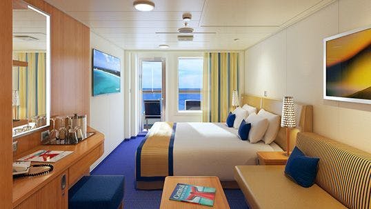 Carnival Horizon - Carnival Cruise Line - Balkonkabine mit windgeschütztem Balkon (7C)