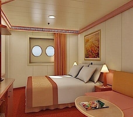 Carnival Splendor - Carnival Cruise Line - Kabine mit Bullaugen (PT)