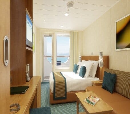 Carnival Vista - Carnival Cruise Line - Balkonkabine mit windgeschütztem Balkon (7C)