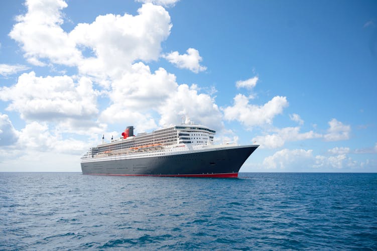 Cunard Queen Mary 2 Schiff außen