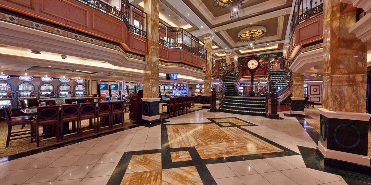 Cunard Queen Victoria Royal Arcade Casino