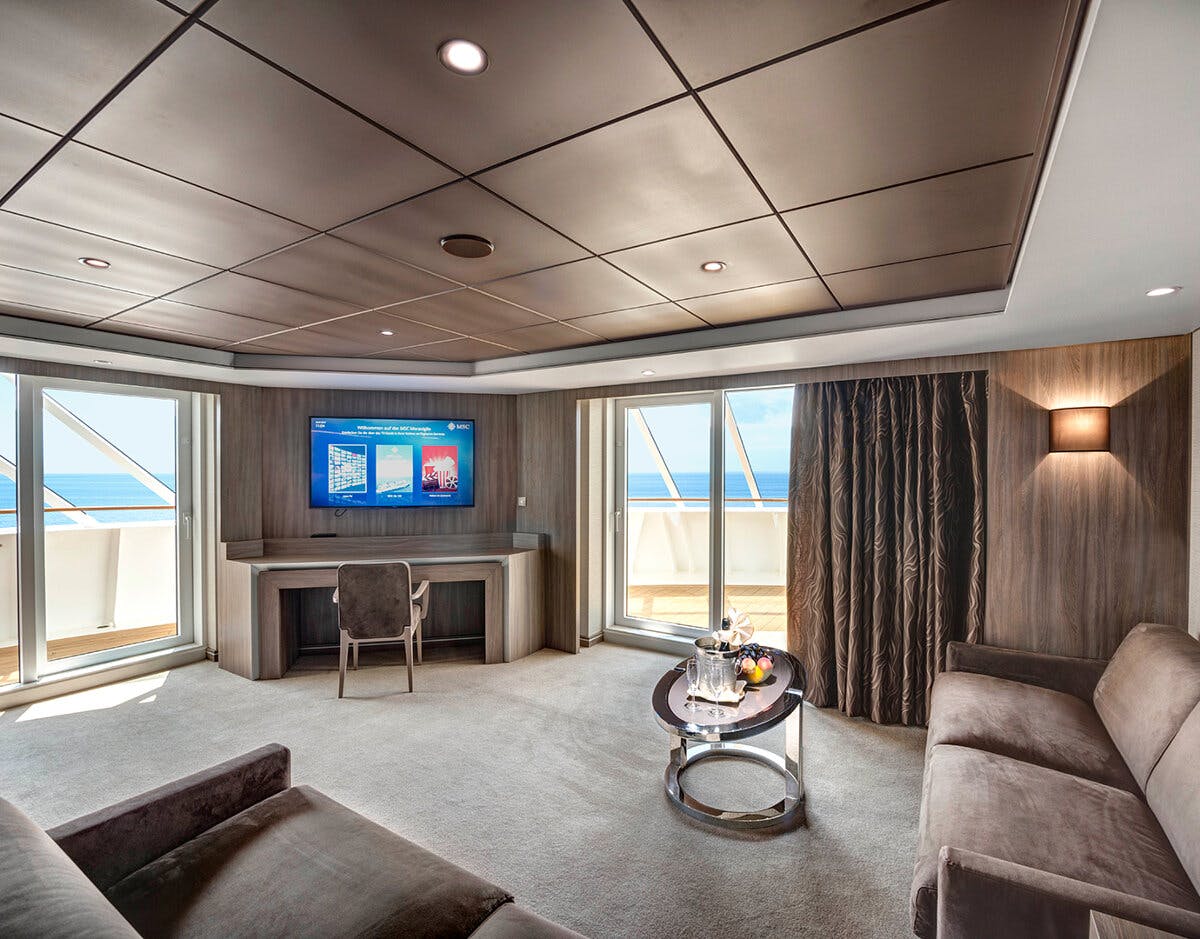 MSC Euribia - MSC Cruises - MSC Yacht Club Royal Suite (YC3)