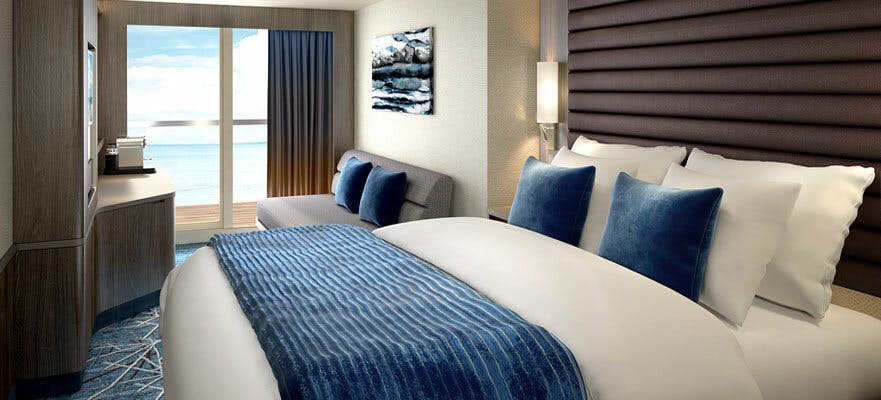 Norwegian Bliss - Norwegian Cruise Line - The Haven Penthouse mit großem Balkon, Heck (HB)