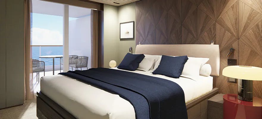 Norwegian Prima - Norwegian Cruise Line - The Haven Penthouse mit Hauptschlafzimmer und großem Balkon (HB)