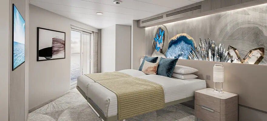 Norwegian Prima - Norwegian Cruise Line - Familiensuite mit Hauptschlafzimmer und Balkon (SJ)