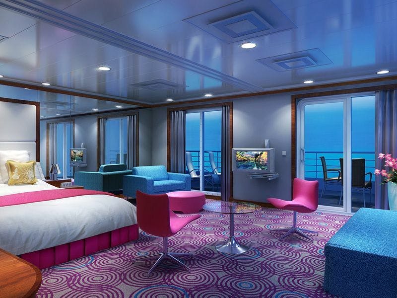 Pride of America - Norwegian Cruise Line - Penthouse mit großem Balkon (SG)