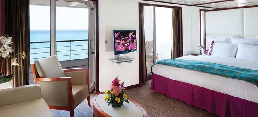 Pride of America - Norwegian Cruise Line - Familien Suite mit 1 Schlafzimmer und eingeschränkter Sicht (SJ)