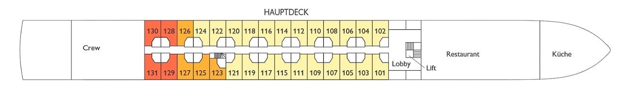 Deck 1 (Hauptdeck)
