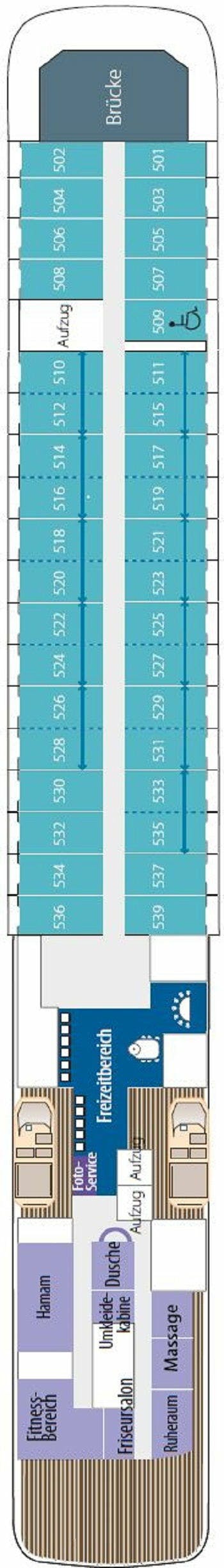 L AUSTRAL - Ponant - Deck 5 (Bengale)