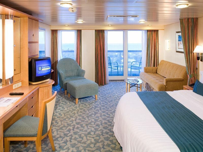 Adventure of the Seas - Royal Caribbean International - Panorama Suite mit Blick auf das Meer (ohne Balkon) (VP)