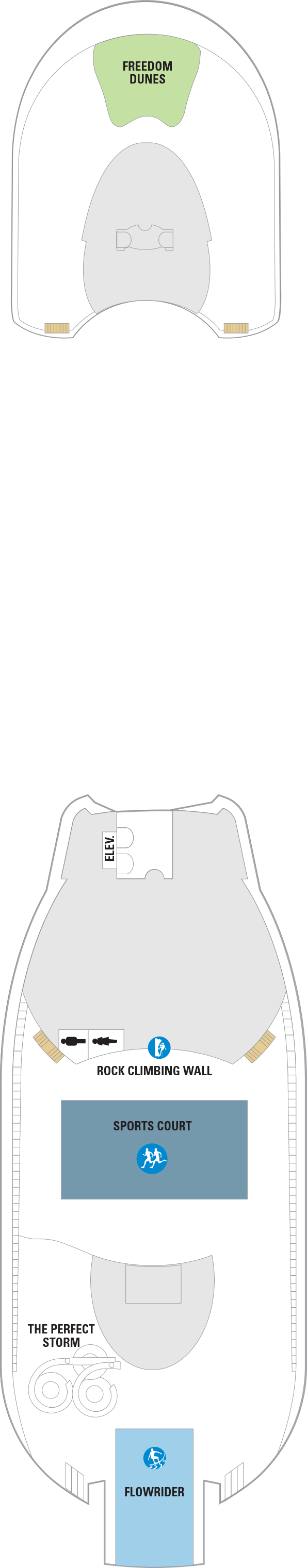 Freedom of the Seas - Royal Caribbean International - Deck 13 (Deck 13)