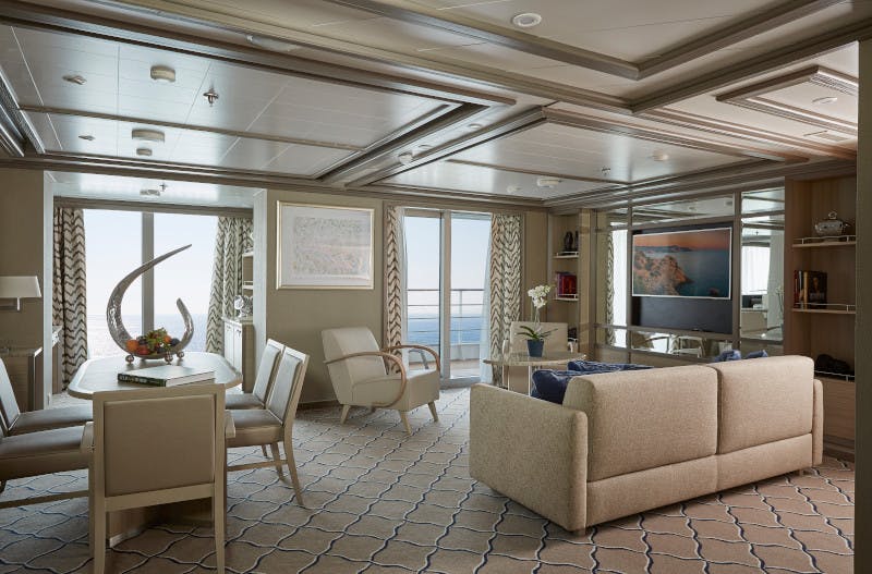 Silver Muse_Leben an Bord_Owners Suite_©Silversea Cruises Ltd.
