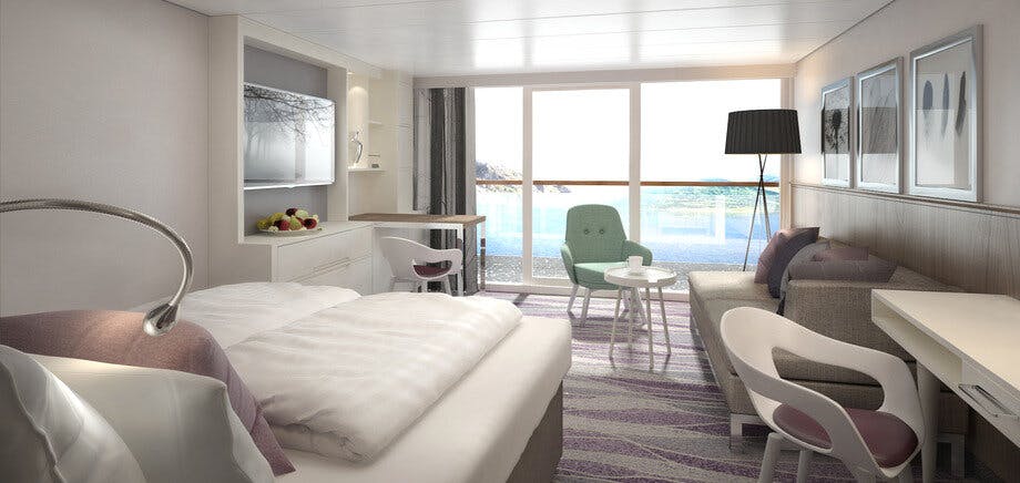 Mein Schiff 1 - TUI Cruises - Schöne Aussicht Suite (SKAW)