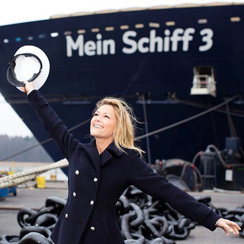 Helene Fischer tauft die Mein Schiff 3