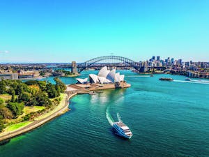 Sydney, Oper und Harbour Bridge