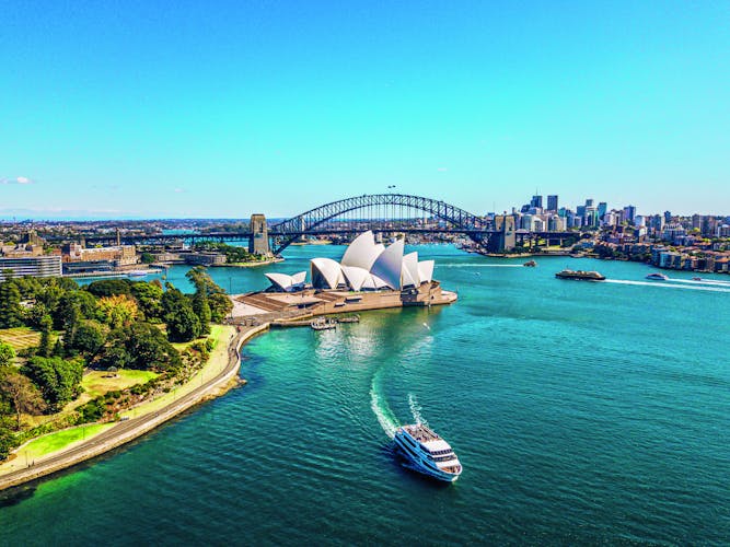 Sydney, Oper und Harbour Bridge