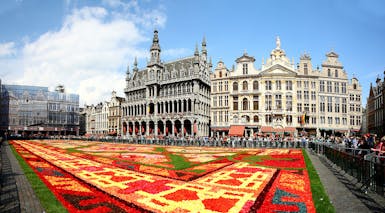 Brüssel im Blumenmeer