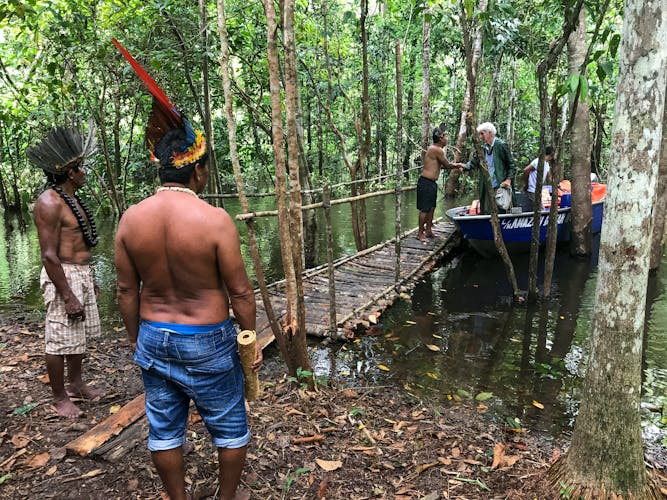 Amazonas Brasilien Beiboot