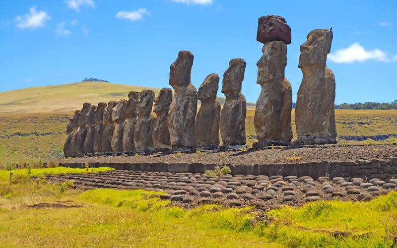 Moai-Statuen - die steinernen Figuren 