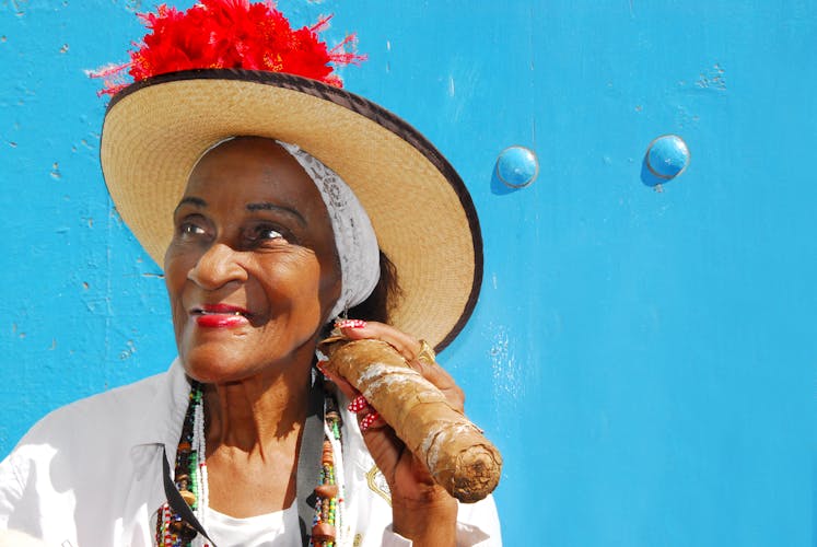 Kubanische Frau