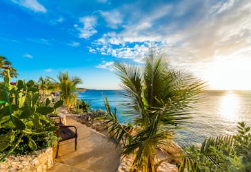 Curacao mit Blick auf die Playa Lagun