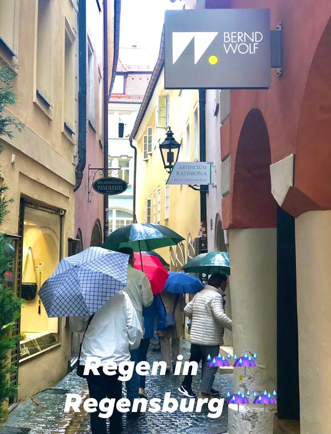 Regen ins Regensburg