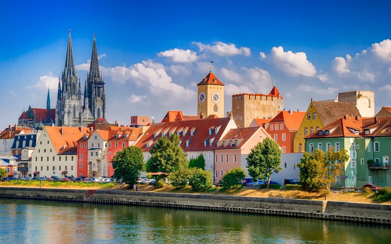 Blick auf Regensburg
