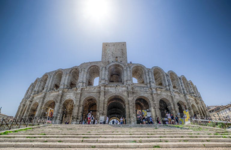 Das Amphitheater in Arles