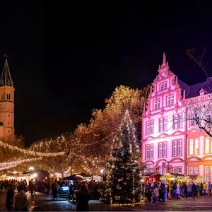 Weihnachtsmarkt Mainz Deutschland 