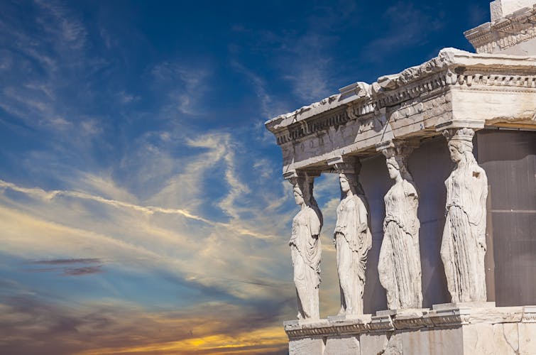 Die Akropolis in Athen, Griechenland