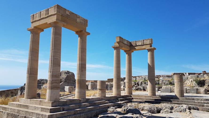 Akropolis Lindos Rhodos Griechenland