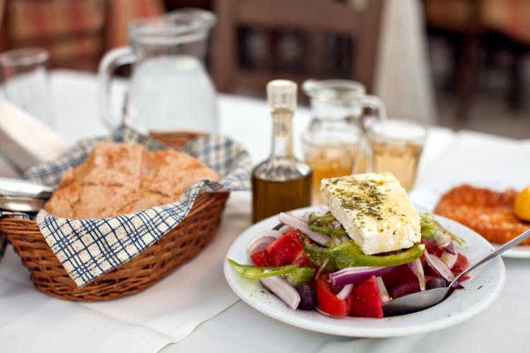 Griechischer Salat Essen