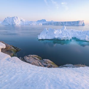 Grönland Eis Diskobucht