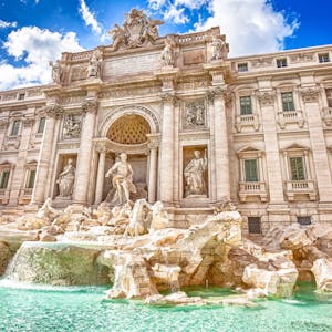 Trevi Brunnen Rom Italien