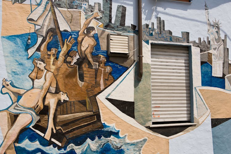 Sardinien Wandmalerei Murales