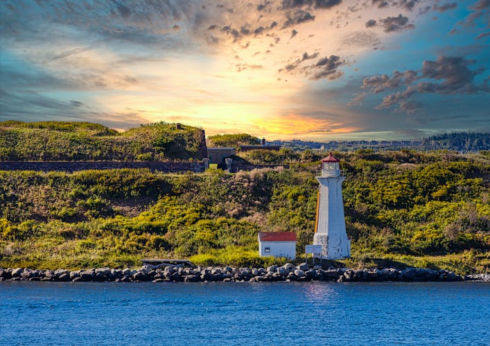 Bucht vor Halifax, Georges Island Lighthouse