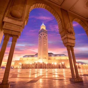 Hassan-II.-Moschee Casablanca Marokko 