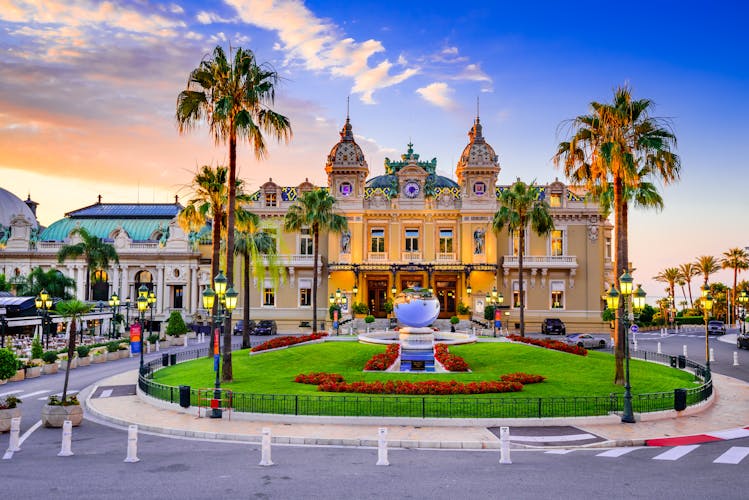 Blick auf das Casino in Monte Carlo 