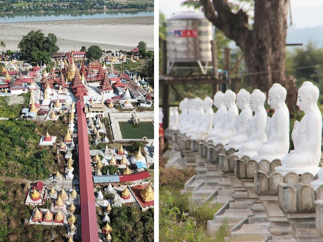 Die Pilgerstätte auf der Insel Kyun Daw

 

 